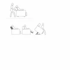 Fauteuil relax alzapersona 2 moteurs de conception Rosa, made in Italy Viadurini