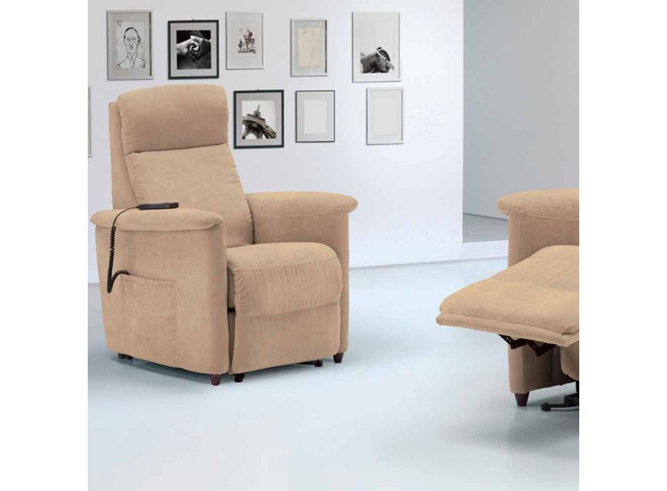 Relax chaise design alzapersona Via Firenze 2 moteurs Viadurini
