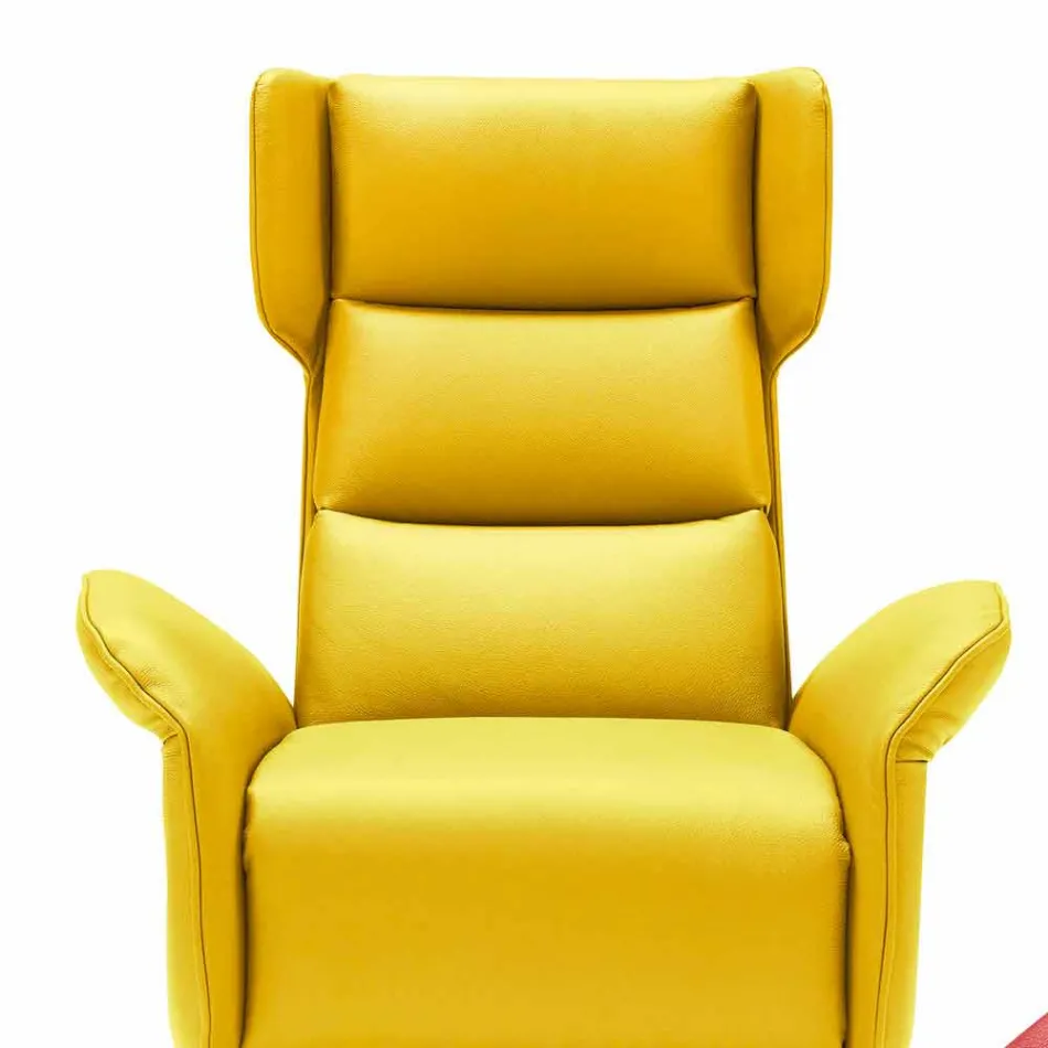 Fauteuil pivotant motorisé 2 moteurs de détente design italien Bao Viadurini