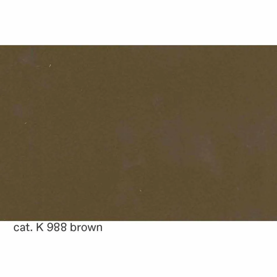 Fauteuil de salon recouvert de cuir avec pieds en bois fabriqué en Italie - Pegolo Viadurini