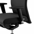 Fauteuil de bureau design ergonomique pivotant avec accoudoirs et appui-tête - Romolo Viadurini
