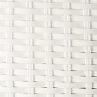 Chaise d'extérieur empilable en aluminium recouvert de rotin - Bruma Viadurini