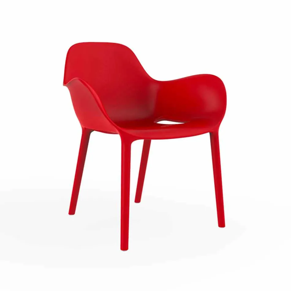Fauteuil d'extérieur Sabinas Vondom, polypropylène et fibre de verre Viadurini