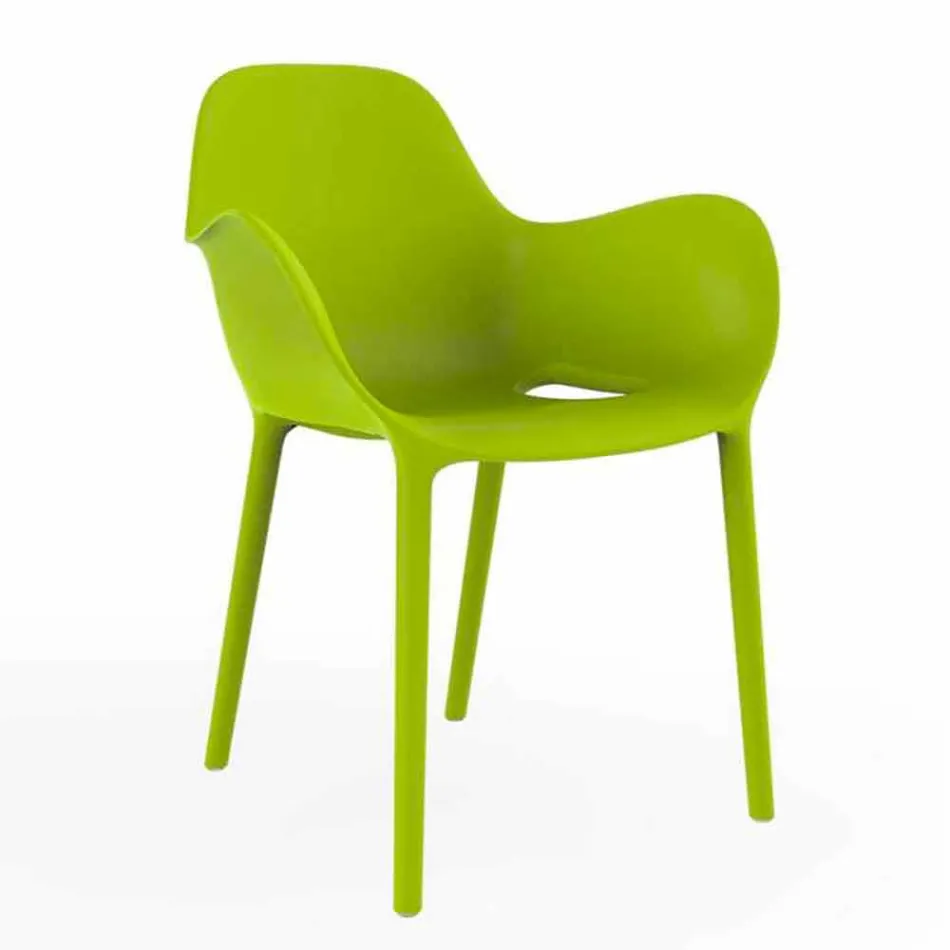 Fauteuil d'extérieur Sabinas Vondom, polypropylène et fibre de verre Viadurini