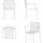 Fauteuil de jardin moderne Spritz de Vondom, en polypropylène Viadurini