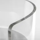 Fauteuil élégant en plexiglas transparent fabriqué en Italie - Rachele Viadurini