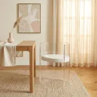 Fauteuil élégant en plexiglas transparent fabriqué en Italie - Rachele Viadurini