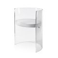 Fauteuil élégant en plexiglas transparent fabriqué en Italie - Rachele
