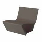 Fauteuil lounge design Slide Kami Coloré Ichi fabriqué en Italie Viadurini