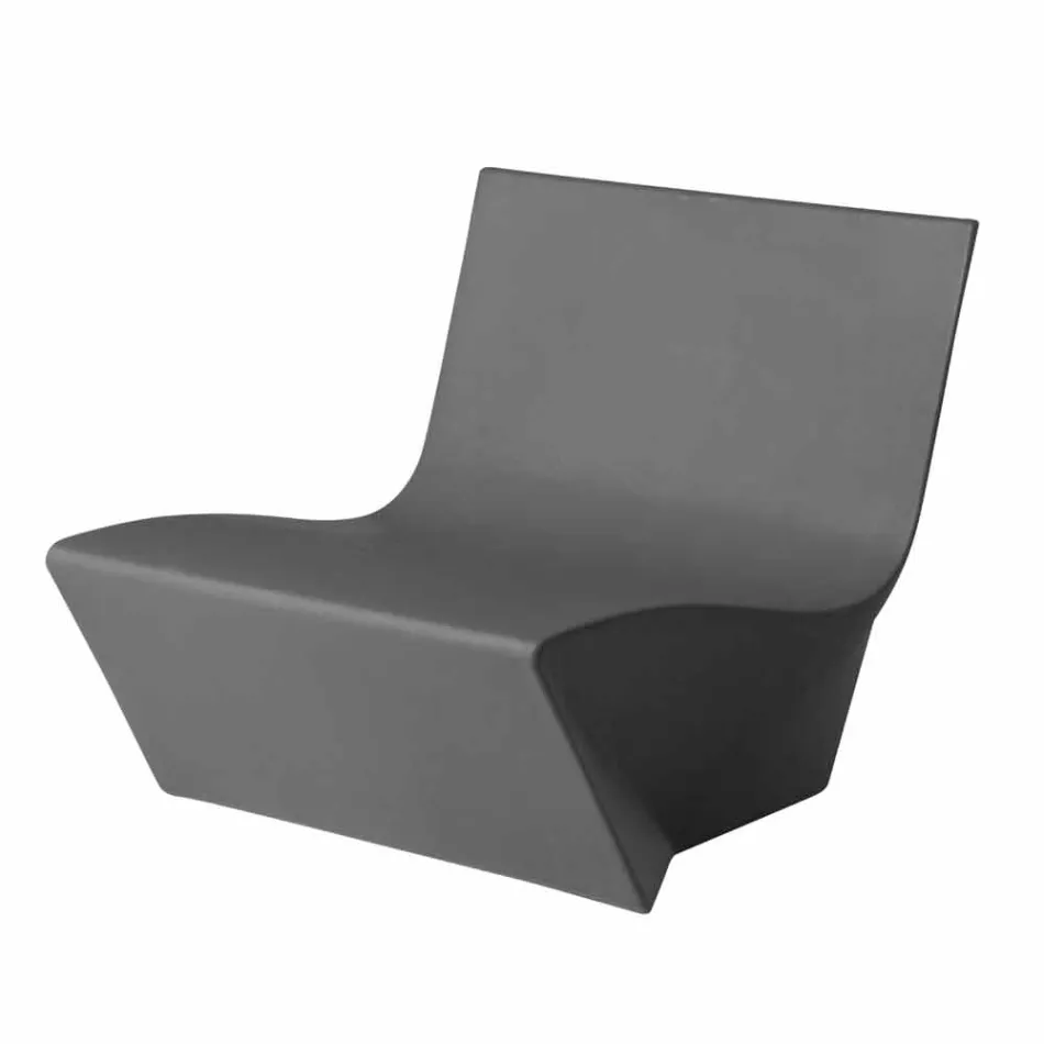 Fauteuil lounge design Slide Kami Coloré Ichi fabriqué en Italie Viadurini