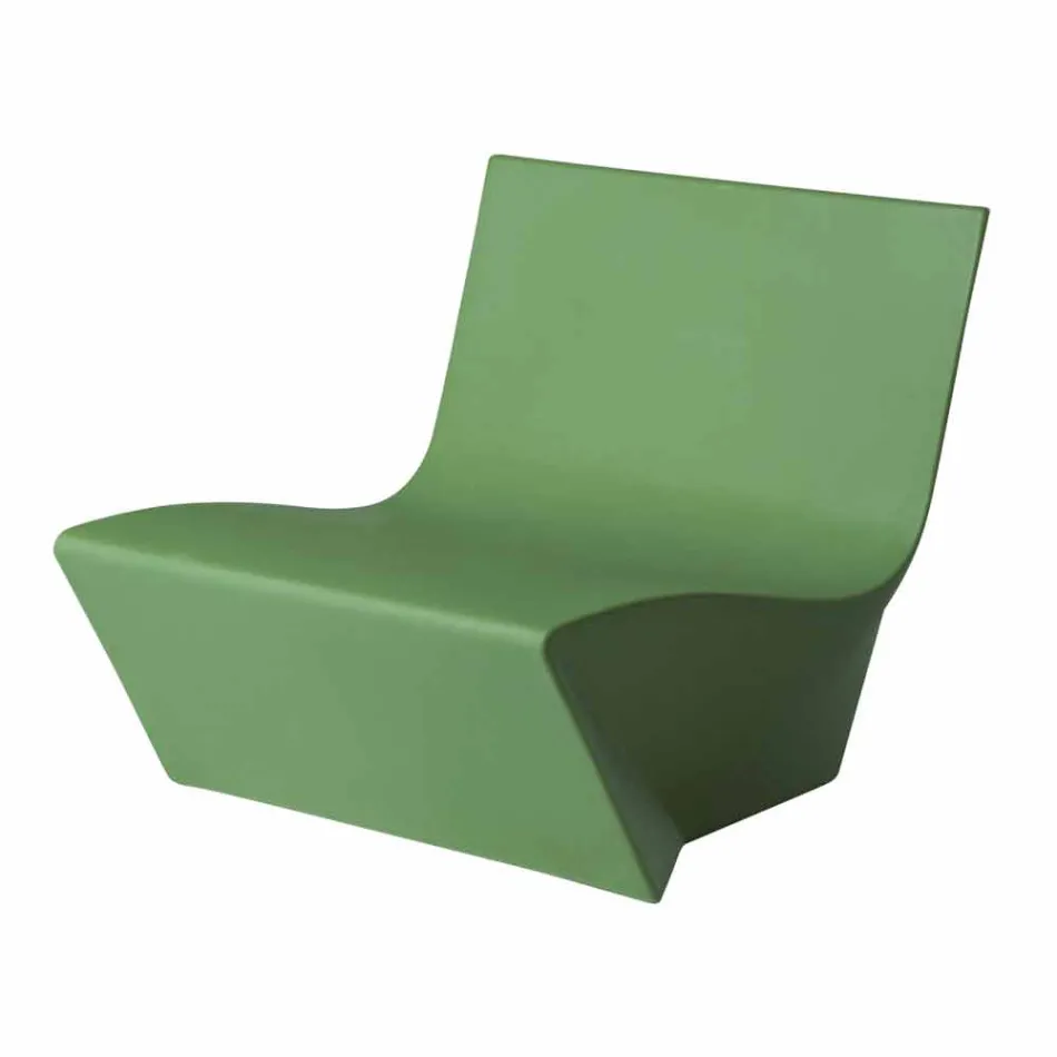 Fauteuil lounge design Slide Kami Coloré Ichi fabriqué en Italie Viadurini