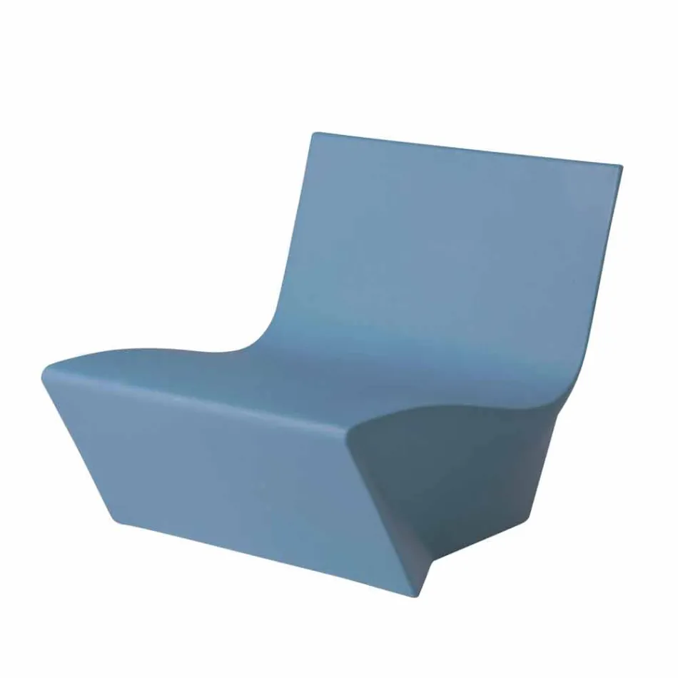 Fauteuil lounge design Slide Kami Coloré Ichi fabriqué en Italie Viadurini