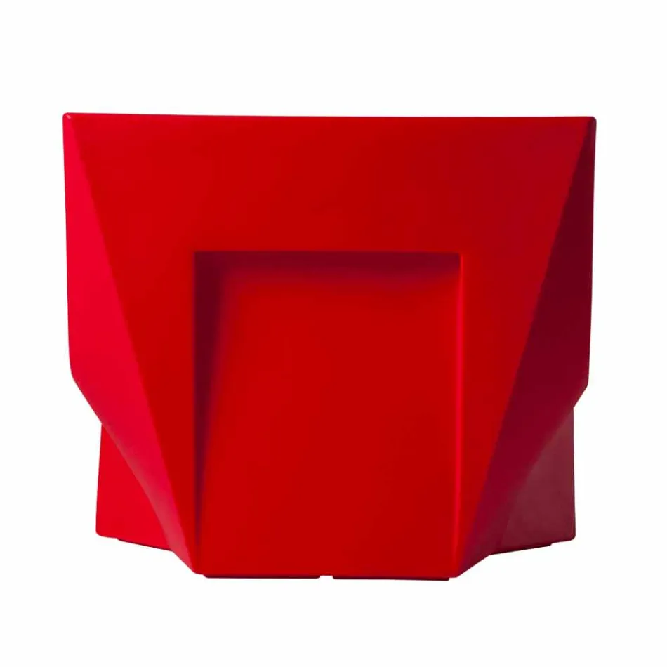 Fauteuil lounge design Slide Kami Coloré Ichi fabriqué en Italie Viadurini