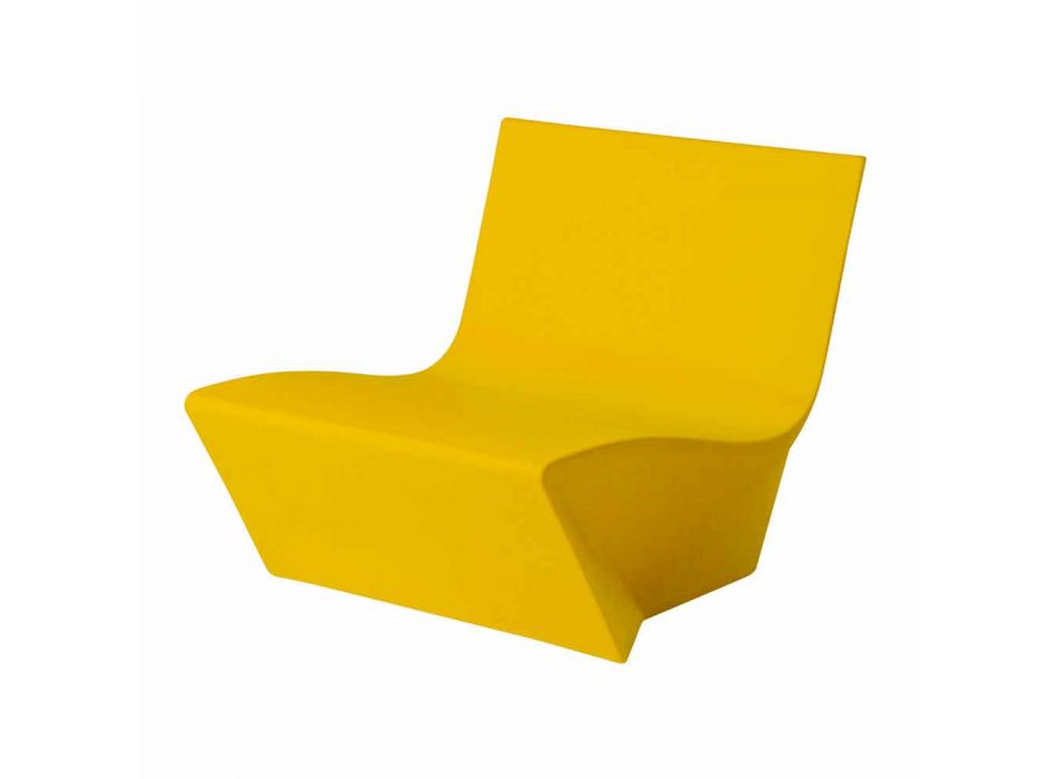 Fauteuil lounge design Slide Kami Coloré Ichi fabriqué en Italie Viadurini