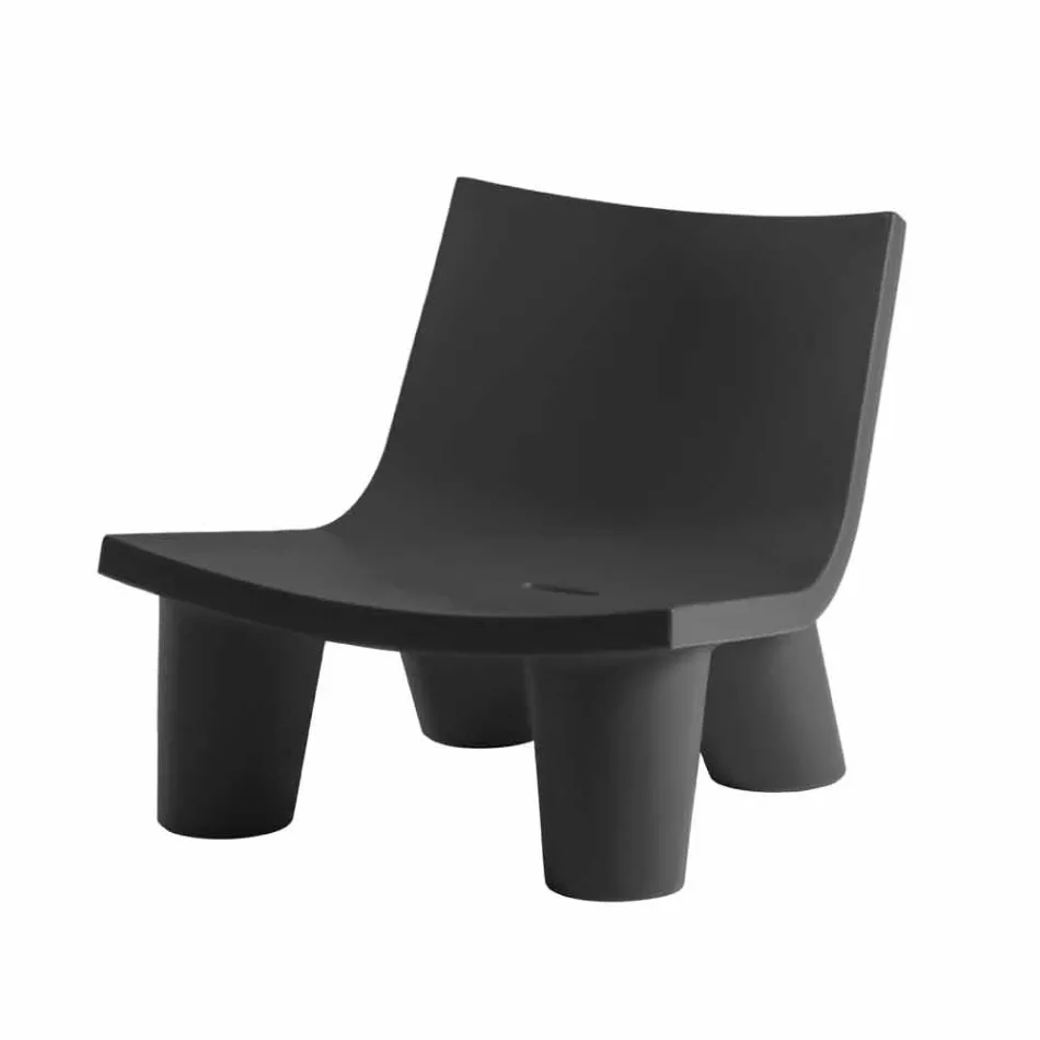 Chaise longue coulissante design Low Lita colorée fabriquée en Italie Viadurini