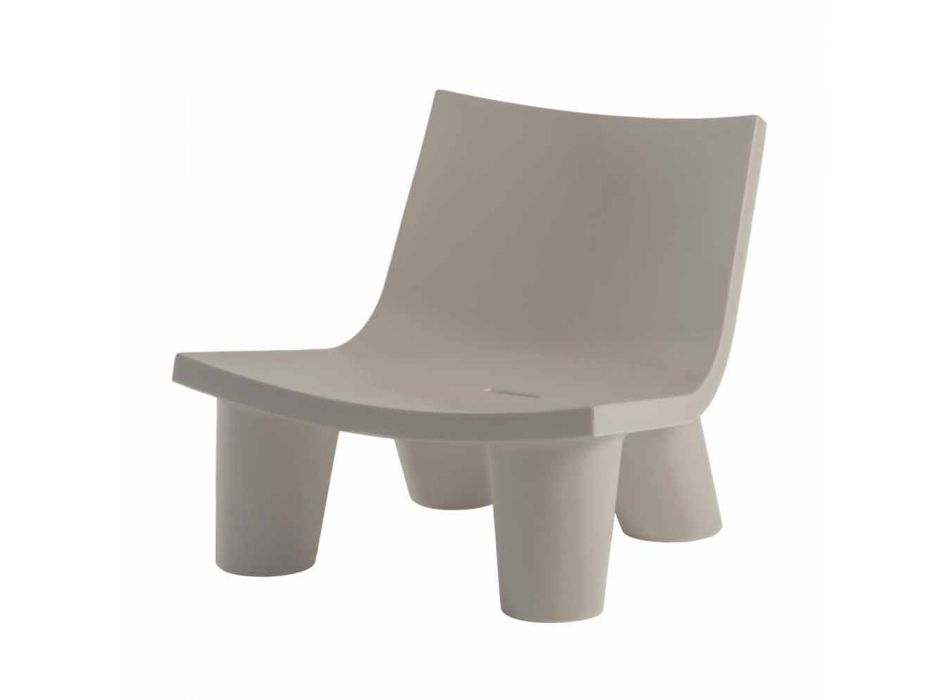 Chaise longue coulissante design Low Lita colorée fabriquée en Italie Viadurini
