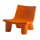 Chaise longue coulissante design Low Lita colorée fabriquée en Italie Viadurini
