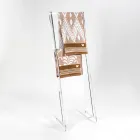 Porte-serviettes en plexiglas PMMA fabriqué en Italie - Tarzan Viadurini