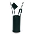 Porte-outils avec 3 outils d'entretien de cheminée Made in Italy - Cuscus