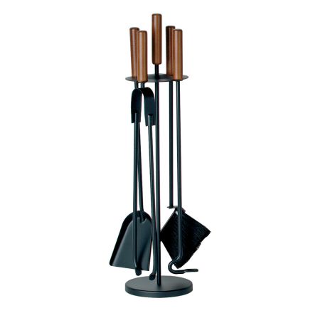 Porte-outils avec 4 accessoires et structure métallique fabriqué en Italie - Papaya Viadurini