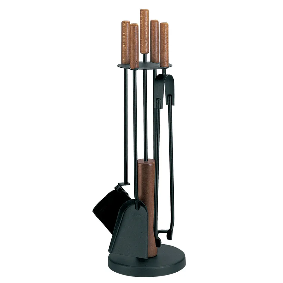 Porte-outils avec 4 accessoires en métal ou en acier Made in Italy - Papaya Viadurini