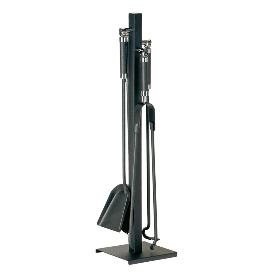 Porte-outils avec crochet, pince, pelle et brosse Made in Italy - Geisha Viadurini