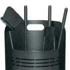 Porte-outils fixe avec 4 outils pour la cheminée Made in Italy - Bonsai Viadurini