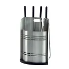 Porte-outils fixe avec 4 outils pour la cheminée Made in Italy - Bonsai Viadurini