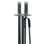 Porte-outils minimaliste avec 4 accessoires fabriqués en Italie - Léopard Viadurini