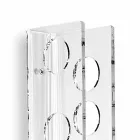 bouteilles Porta paroi transparente bébé petit L6xH60xP11cm Viadurini