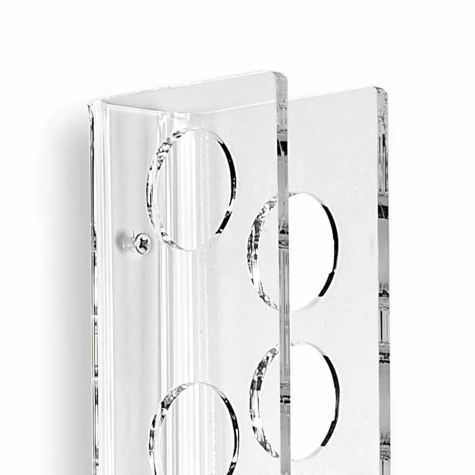 bouteilles Porta paroi transparente bébé petit L6xH60xP11cm Viadurini