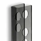 Mur porte bouteilles teintées bébé Big L6xH100xP11cm, design moderne Viadurini