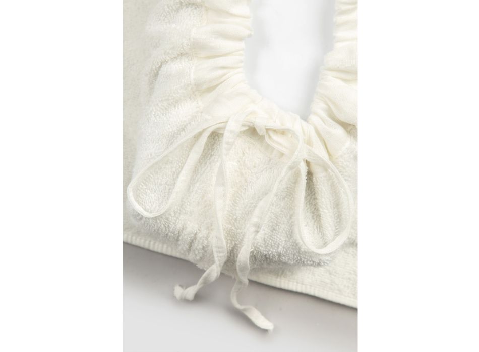 Porte-mouchoirs en éponge de coton design de luxe italien, 2 pièces - Clinix Viadurini