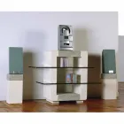 Port TV pierre salut-fi et des cristaux design moderne Xeni Viadurini