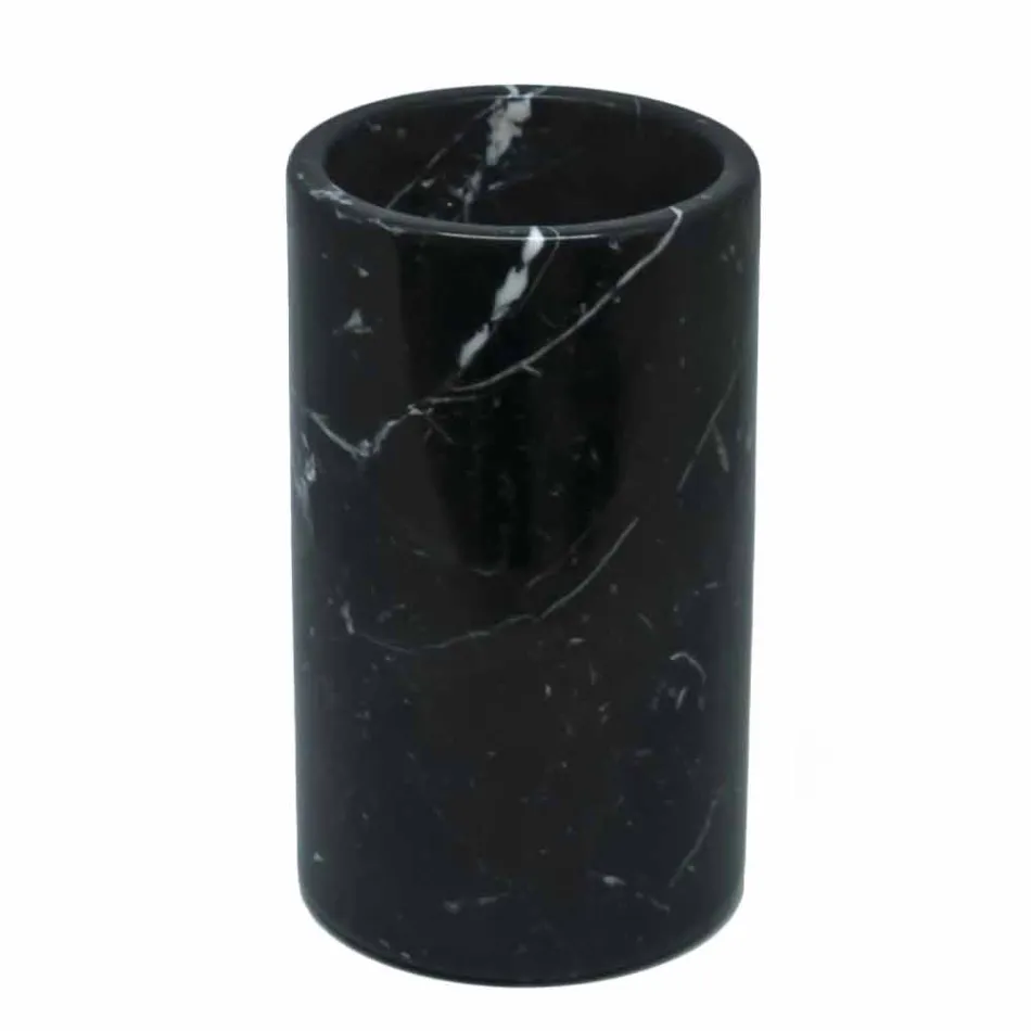 Porte-outils de cuisine en marbre blanc gris ou noir fabriqué en Italie - Tulvio Viadurini