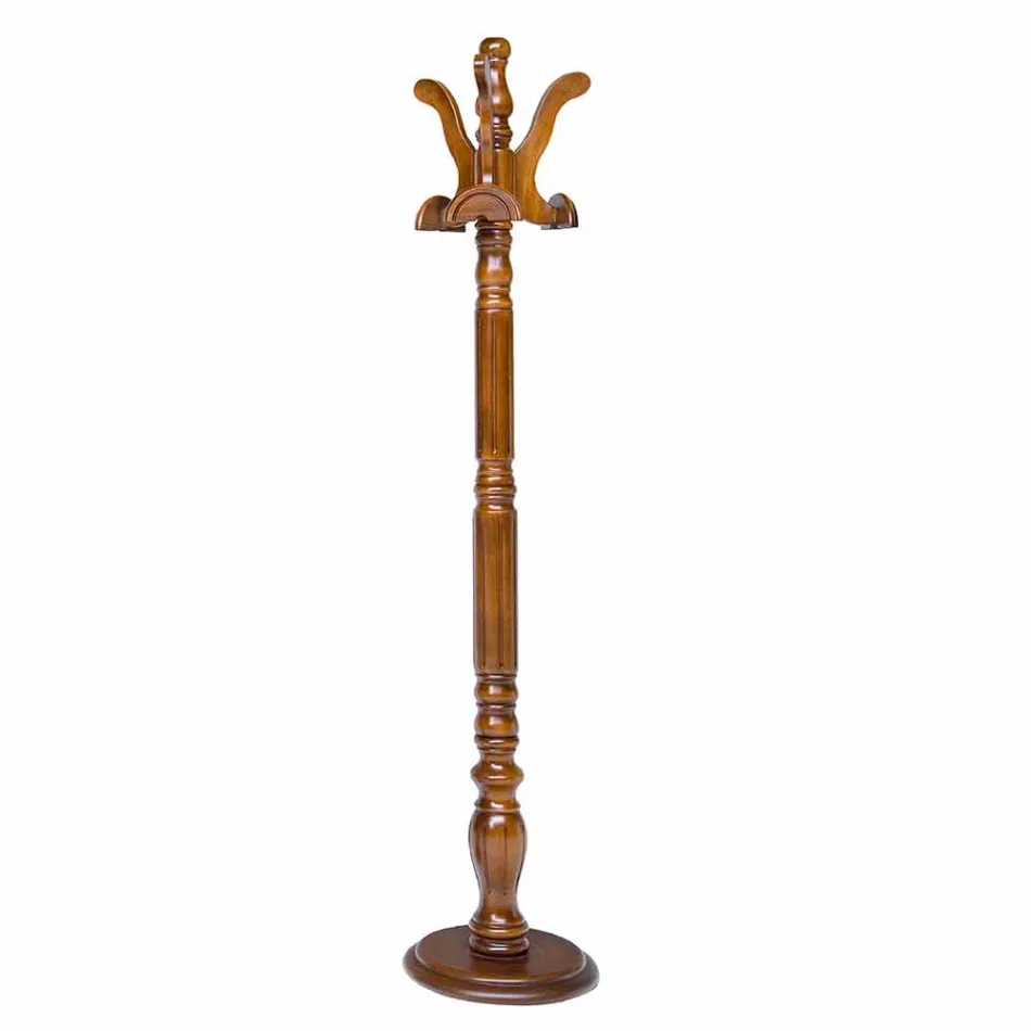 Pied de sol avec base en bois MDF fabriqué en Italie Romeo Viadurini