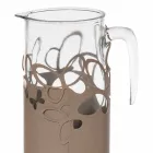 Porte-Bouteille Moderne en Fer Blanc, Beige ou Ivoire Fabriqué en Italie - Leiden Viadurini