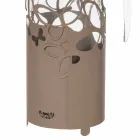 Porte-Bouteille Moderne en Fer Blanc, Beige ou Ivoire Fabriqué en Italie - Leiden Viadurini