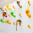 Support de casque ou support mural coloré, 6 pièces - Crazy Head by Myyour Viadurini