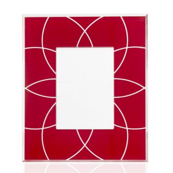 Cadre Photo 10x15 cm avec Cadre en Plexiglas Coloré et Décorations - Kang