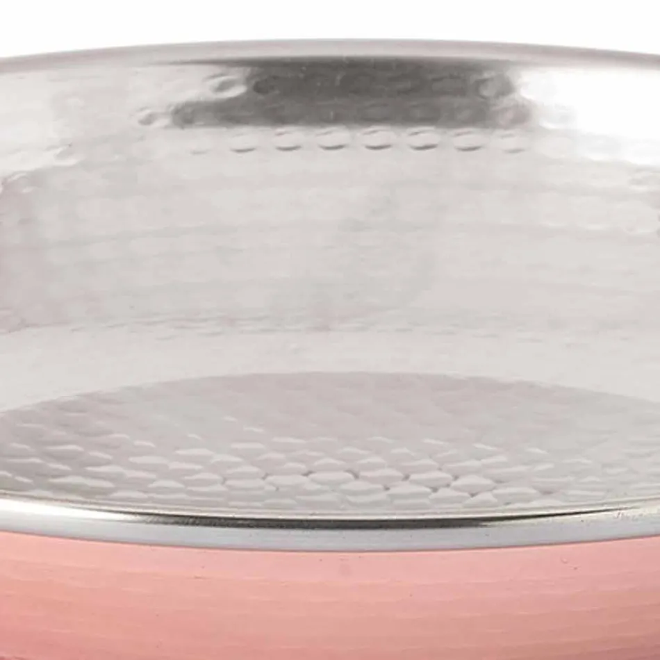 Design Table Fruit Bowl Centre de table en cuivre battu à la main 28 cm - Terraemare Viadurini