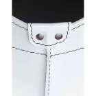 Portalegna de l'intérieur avec roue en cuir régénéré moderne Fabia Viadurini