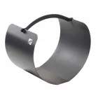 Porte-bûches en acier avec poignée de haute qualité Made in Italy - Luna 2020 Viadurini