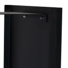 Porte-bûches Moderne en Acier Peint Fabriqué en Italie - Patrik Viadurini