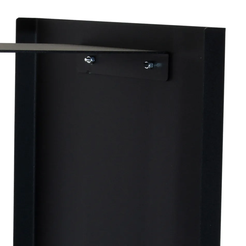 Porte-bûches Moderne en Acier Peint Fabriqué en Italie - Patrik Viadurini