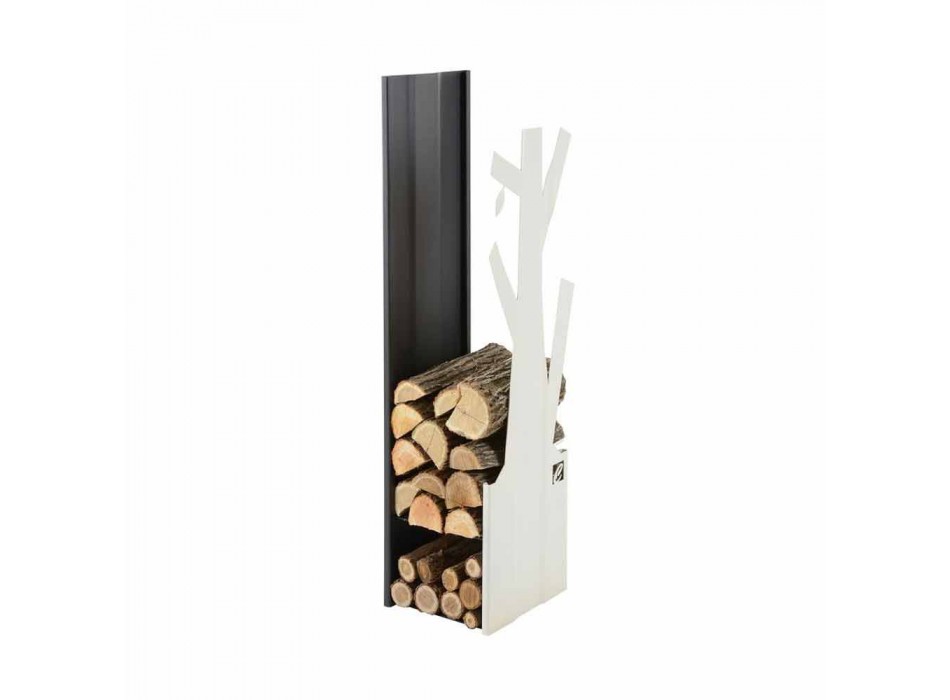 Support à bois pour cheminée Made in Italy Design PLVA-028 Viadurini