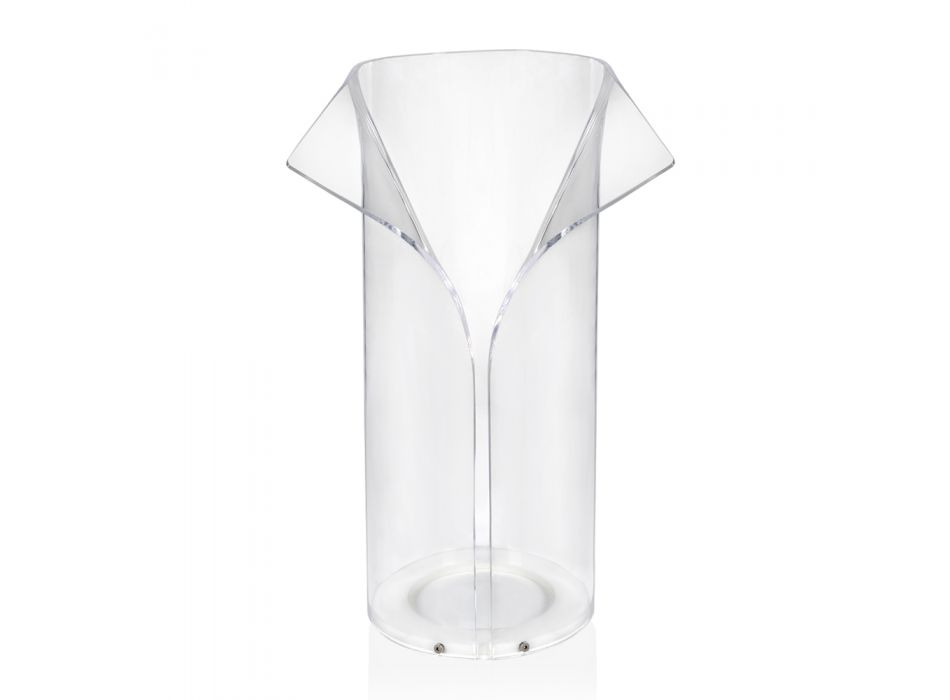 Porte Parapluie d'Entrée en Plexiglas Transparent Recyclable - Merlon Viadurini
