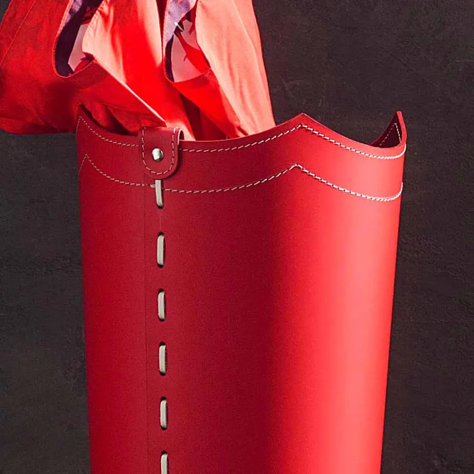 Porte-parapluie design en cuir pour maison ou bureau Umbrella Viadurini