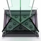 Porte-parapluie design moderne en méthacrylate Colarato fabriqué en Italie - Daddy Viadurini