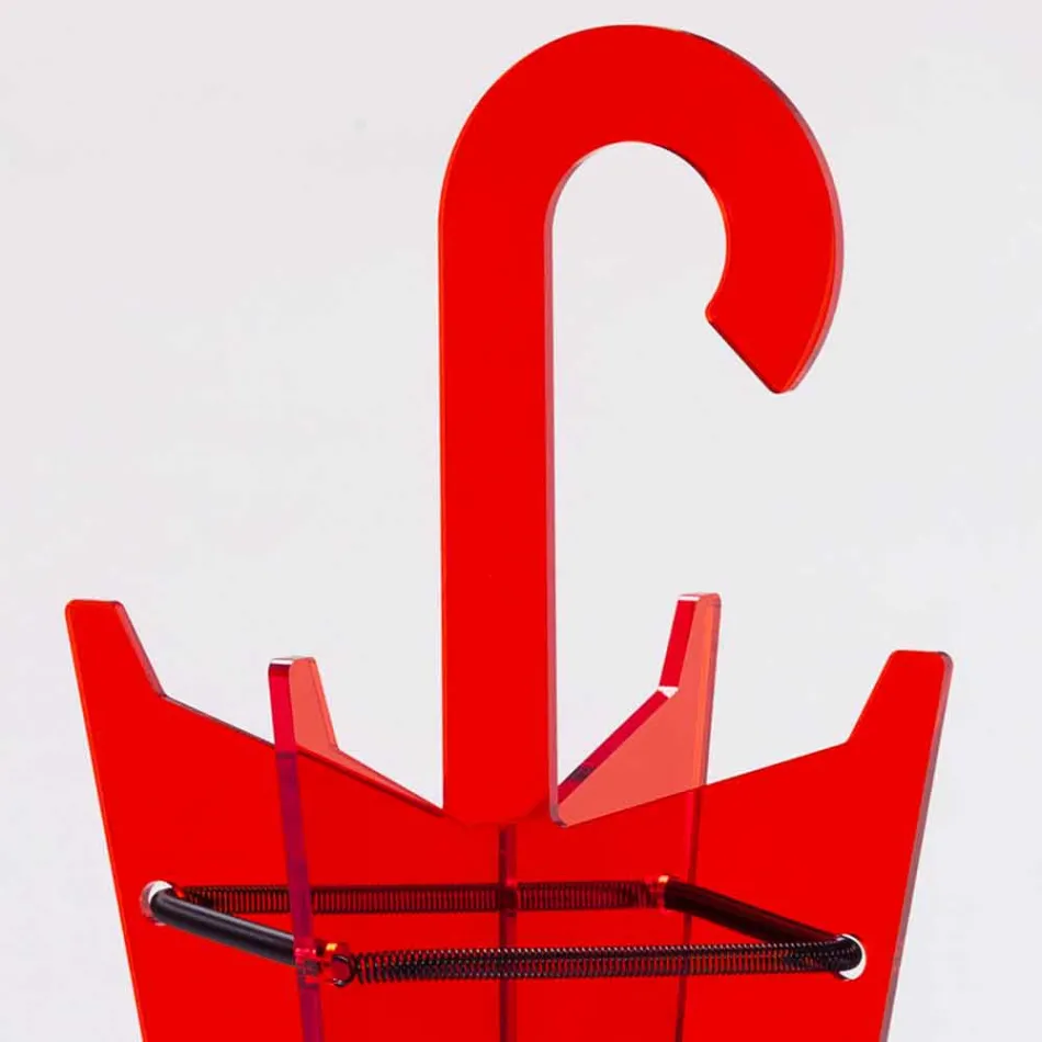 Porte-parapluie design moderne en méthacrylate Colarato fabriqué en Italie - Daddy Viadurini